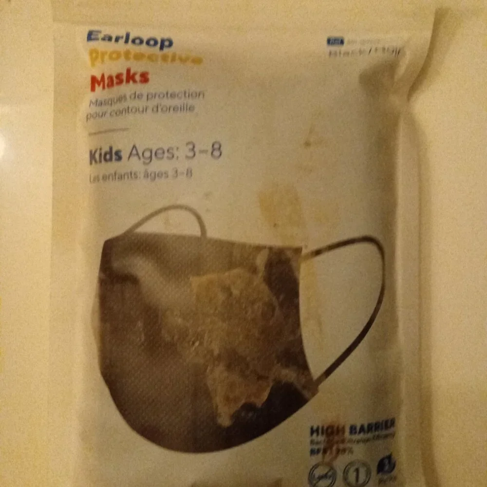 10 Earloop Protective Mask Kids Age 3 - 8